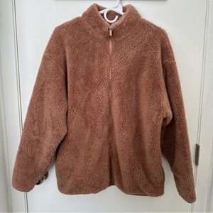 Victoria’s Secret PINK Fleece Zip Up Jacket